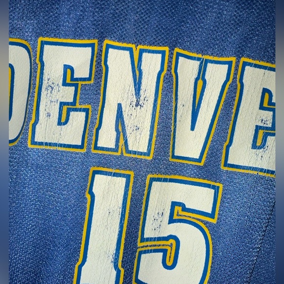 Vintage Reebok NBA Denver Nuggets Carmelo Anthony XL Jersey - Picture 4 of 7